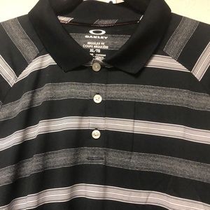 Men’s XL Warren Golf Polo 2.0 Oakley Black Shirt New, w/Tags! Retails $65!!!
